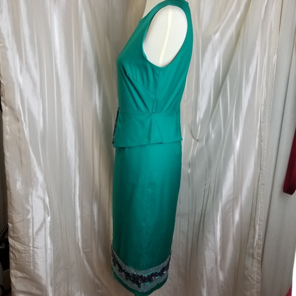 SALE🔥J.Crew Green Dress - Picture 6 of 8